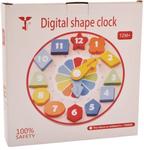 Умные игрушки. Деревянные часы с сортером Toys4Edu Inna marka - фото 7