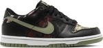 Кроссовки Nike Dunk Low SE GS 'Black Multi-Camo', зеленый - фото 2