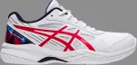Кроссовки gel game 8 le gs 'white classic red' Asics, белый - фото