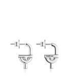 Серьги Tous Manifesto, 17 мм, серебро - фото 2