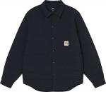 Рубашка Stussy Quilted Fatigue Shirt 'Black', черный - фото
