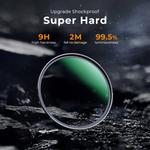 K&F Concept 72mm Nano-X Multi-Coated Ultraviolet Lens Filter - фото 3