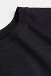 Футболка H&M Cotton, черный - фото 2