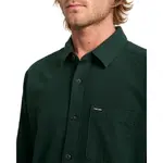 Рубашка с длинным рукавом Volcom Caden Solid, зеленый - фото 5