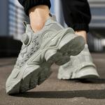 Кроссовки мужские толстые низкие Grumpy Ram, черный - фото 8