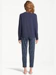 Пижама SEIDENSTICKER Soft Knits, темно-синий - фото 3