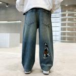 Детские джинсы Disney, синий - фото 4