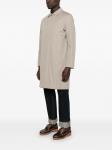 Однобортный плащ Herno, нейтральный - фото 3