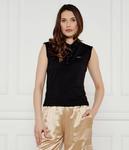 Рубашка поло Slim fit Guess Jeans, черный - фото