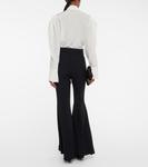 Расклешенные брюки Nina Ricci, черный - фото 3