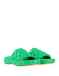 Сандалии Bottega Veneta, зеленый - фото 2