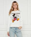 Свитер Эйвери Микки Regular fit Desigual, белый - фото