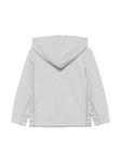 Толстовка с капюшоном и логотипом Stella McCartney Kids, серый - фото 2
