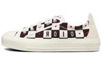 Кроссовки Walk'n'DIOR Canvas Shoes Women's Low-Top White Black Red - фото