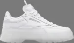 Кроссовки cardi b x club c j 'triple white' Reebok, белый - фото 2