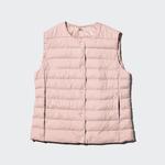Компактный жилет Puffertech Uniqlo, 10 розовый - фото