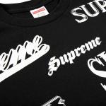 Футболка Supreme Multi Logo Tee 'Black', черный - фото 3