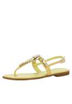 Сандалии с Т-образным ремешком Evita OLIMPIA, желтый - фото