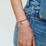 Шарм-подвеска Pandora Moments Sparkling Infinity Heart, серебро/розовый - фото 6