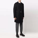 Neil Barrett Черное мужское пальто, Black - фото 6