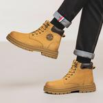 Kuding Ботинки Martin Unisex Earth Yellow Gray Sand Green - фото 5