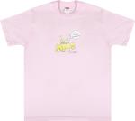 Футболка Supreme x Daniel Johnston Frog Tee 'Light Pink', розовый - фото