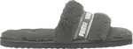 Сандалии Puma Fluff Slide Jr Charcoal Grey, серый - фото