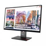 Монитор Lenovo ThinkVision P27QD-40, 27″, 2560×1440, 120 Гц, IPS, чёрный - фото 2