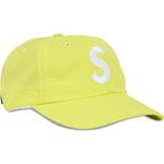 Бейсболка Supreme Seersucker S Logo 6-Panel, желтый - фото