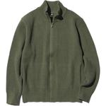 Трикотажная футболка мужская оливковая UNIQLO - фото 2