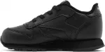 Кроссовки classic leather toddler 'triple black' Reebok, черный - фото 4