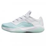 Кроссовки Nike Air Jordan 11 CMFT Low, белый/светло-зеленый - фото 2