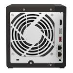 Сетевое хранилище QNAP TS-464C2, 4-дисковое, 8 ГБ, 3 диска по 4 ТБ, чёрный - фото 4