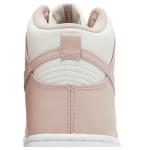 Кроссовки Nike Wmns Dunk High 'Pink Oxford', Кремовый - фото 7