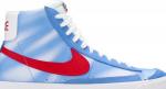 Кроссовки Nike Blazer Mid '77 Vintage 'New Jersey Nets Hardwood Classics', синий - фото 3