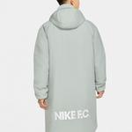 Пальто-парка мужское серое Nike, серый - фото 4