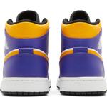 Кроссовки Nike Air Jordan 1 Mid, фиолетовый - фото 4