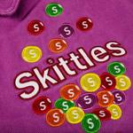 Куртка Supreme x Skittles x Mitchell & Ness Varsity Jacket 'Purple', фиолетовый - фото 4