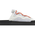 Сандалии Nike Offline 2.0 Mule 'Summit White Team Orange', белый - фото 2