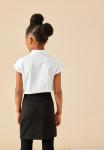 Рубашка для девочки Next Short Sleeve, белый - фото 5