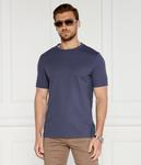 Футболка мужская Boss однотонная с круглым вырезом, синий - фото 3