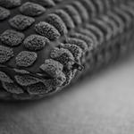 Наволочка, антрацит, 65x65 см IKEA Svartpoppel - фото 3