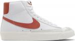 Кроссовки Nike Wmns Blazer Mid '77 'White Orange', белый - фото