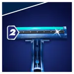 Gillette Blue II Plus мужские бритвы, 10+4 шт/уп. - фото 6
