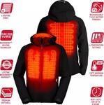 Мужская куртка Gerbing 7V Torrid Softshell с подогревом 2.0, черный - фото 5