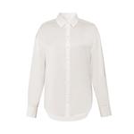 Топ-рубашка Deep Breath однотонный, синий - фото