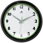 Круглые настенные часы Infinity Instruments Lux, цвет Black Green - фото