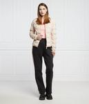 Спортивные брюки женские Guess Active Brandie свободного кроя с лампасами, черный - фото 2