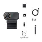 Веб-камера Insta360 Link 2C Pro, Station broadcast, 4К, черный - фото