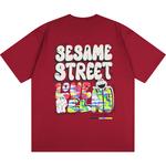 Футболка унисекс SESAME STREET, тёмно-синяя - фото 11